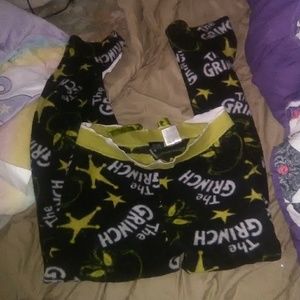 Grinch pajama pants